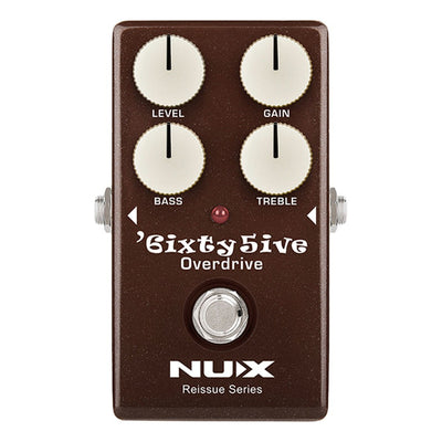 Pedal Analógico Overdrive Nux 6ixty5ive