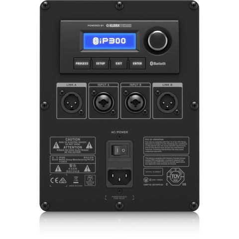 Turbosound Columna Audio Ip300 Portatil 600w Bluetooth Dsp