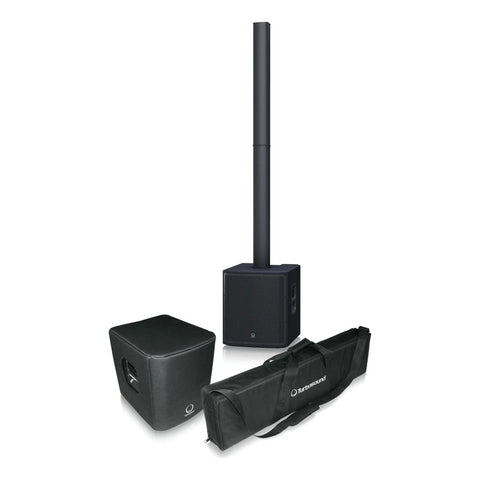 Bocina De Torre Con Bluetooth Turbosound Ip2000 Bundle Negro