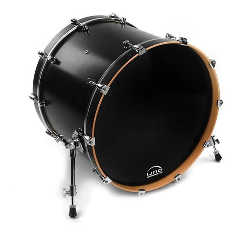 Parche Resonante 20 Pulgadas Uno By Evans Negro Para Bombo Batería