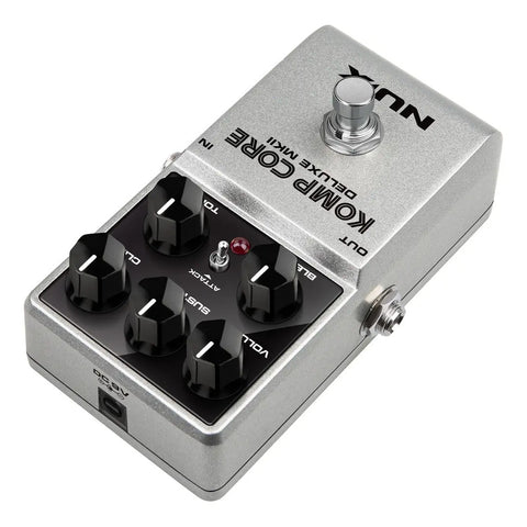 Pedal Compresor P/ Guitarra Nux Ncc-2 Komp Core Deluxe Mkii Plateado