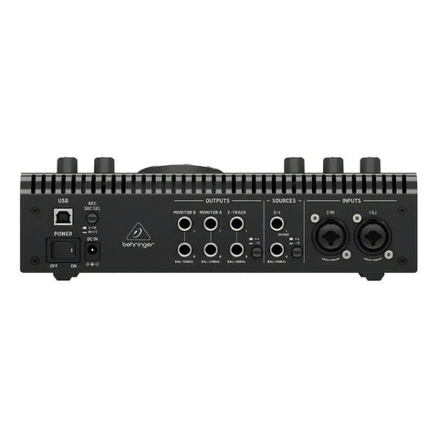 Interfaz De Audio Usb De 2x2 De 192 Khz Behringer Studio L Color Negro