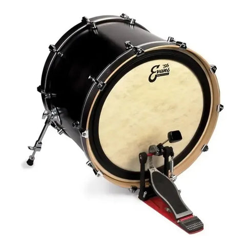 Parche Evans Bd20emadc Bombo 20 Pulgadas Serie Calftone Natural Color Beige Crema/negro