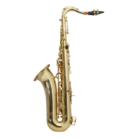 Saxofon Laqueado Tenor Con Estuche Maxima Kfts-100g Dorado