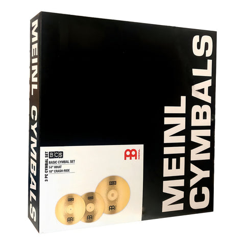 Paquete Meinl Bcs1418 De Platillos 14 Hi Hat Y 18 Crash Ride
