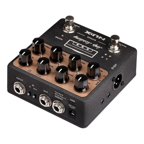 Pedal De Efecto Nux Verdugo Amp Academy Ngs-6 Negro Para Guitarra Eléctrica