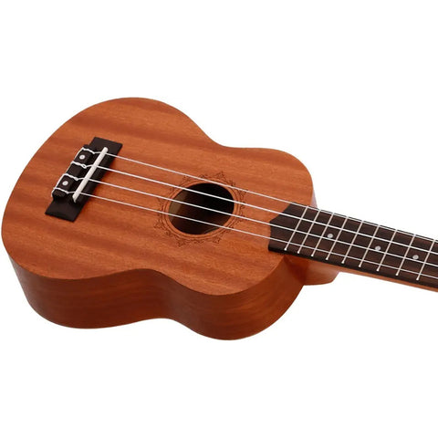 Ukelele Flight Soprano Nus310 Con Funda Inmediato Color Natural