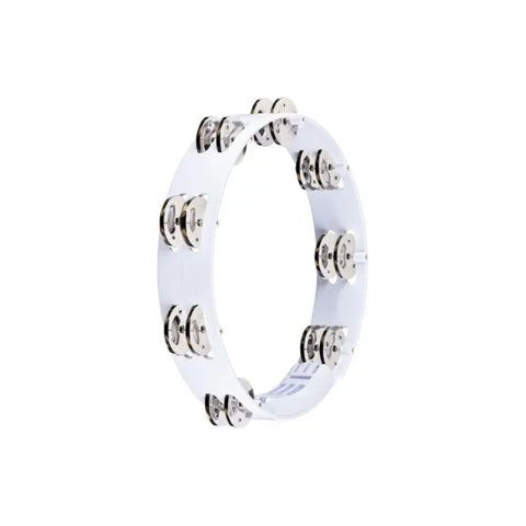 Meinl Htt10 Whi Pandero De Mano Crótalos Acero Inoxidable Color Blanco