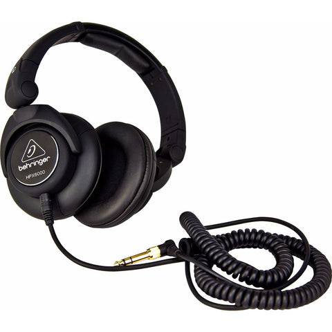 Audífonos Profesionales Para Dj, Behringer Hpx6000 Negro