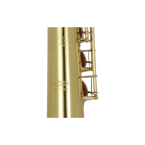 Saxofón Soprano Wesner Pss2000-l Bb Latón Laqueado Con Estuche