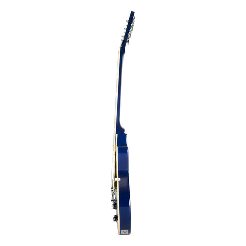 Guitarra Eléctrica 6 Cuerdas Mars Les Paul Traditional Blue Color Azul Material Del Diapasón Palisandro Orientación De La Mano Diestro Palo De Rosa