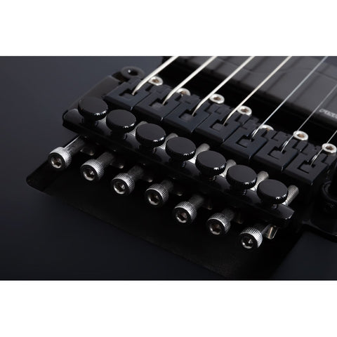 Guitarra Eléctrica Schecter Pt 7 Fr-s Sls Elite Evil Twin Bl Diestro Negro Ébano