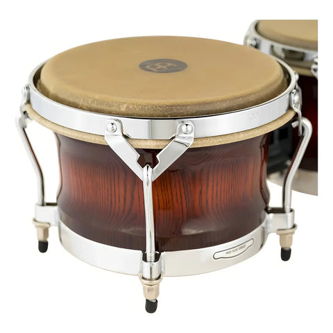 Bongo Meinl Woodcraft Wb500 7 Y 9 Pulgadas Madera Chocolate Parches Cuero