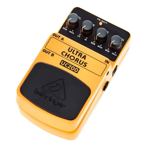 Behringer Uc-200 Pedal Ultra Chorus Color Amarillo