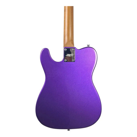 Guitarra Electrica Jet Guitars Jt300 Plm R Telecaster Diestro Violeta Palo De Rosa