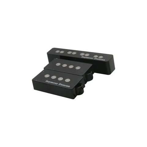 Set De Pastillas Para Bajo Seymour Duncan Quarter Pound P-j Negro