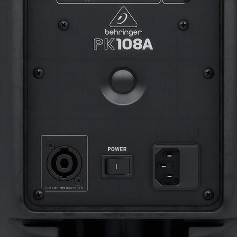 Bafle Behringer Pk108a Amplificado 8 Pulgadas Activo Negro