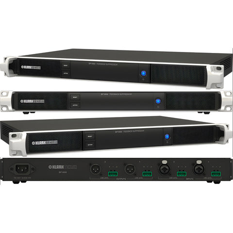 Procesador 2 Canales Xlr 2 Entradas Klark Teknik Df 1000