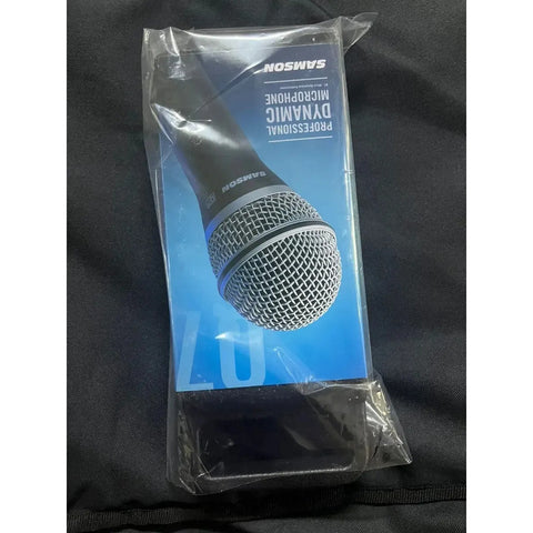 Micrófono Samson Q7 Dinámico Supercardioide Color Negro