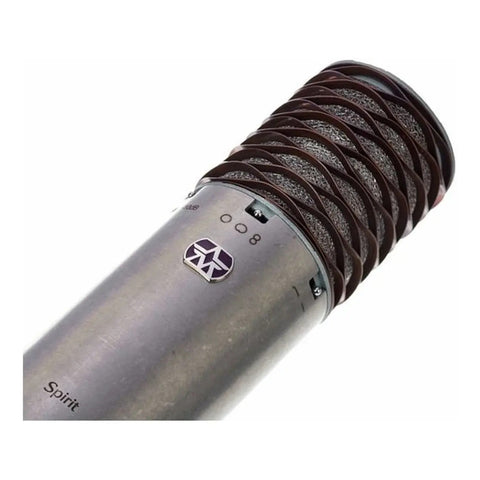 Micrófono Condensador Aston Spirit Xlr Diafragma Grande Color Gris