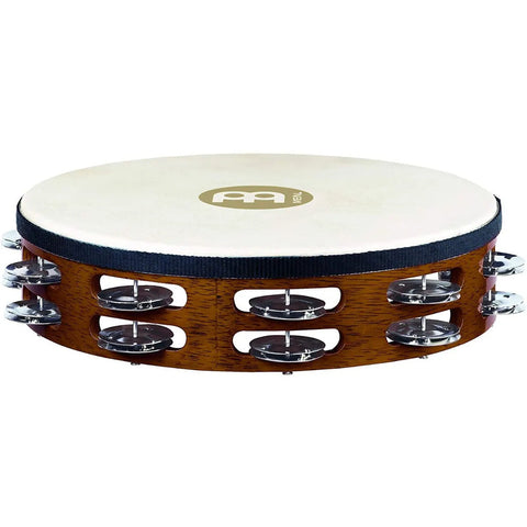 Pandero Cuerpo De Madera Crotalos Acero Meinl Tah2ab Madera