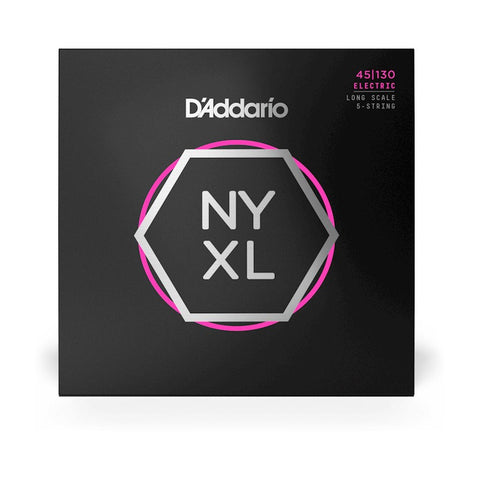 Nyxl45130 Juego Cuerdas Bajo Eléctrico 5 Cuerdas Daddario