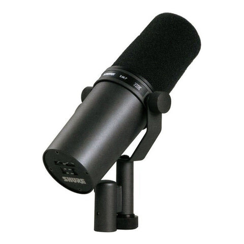 Micrófono Dinámico Para Radio Y Tv Shure Sm7b Negro