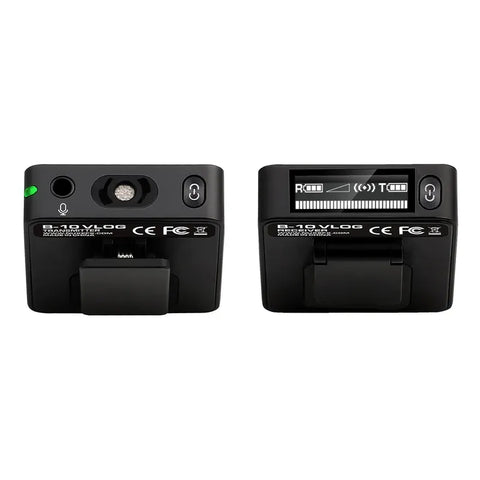 Micrófono Inalámbrico 44.1 Khz/ 24 Bits 30 G Nux B-10 Negro