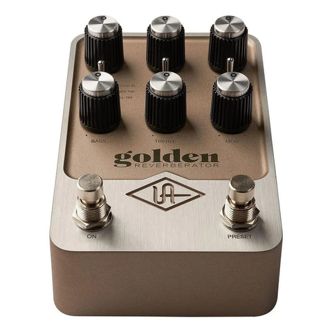 Pedal De Efecto Reverb Universal Audio Golden Reverberator Golden