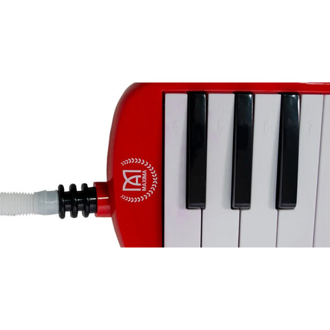 Melodica De 32 Teclas Con Estuche De Tela Maxima Sr-32sf Red
