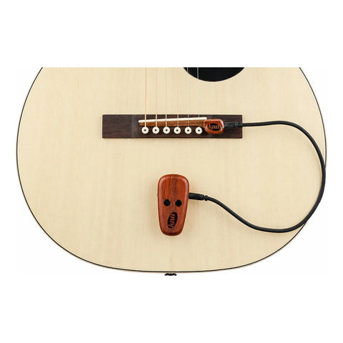 Pastilla Inalámbrica Para Guitarras Acústicas Kna Sg-wi Naranja Oscuro