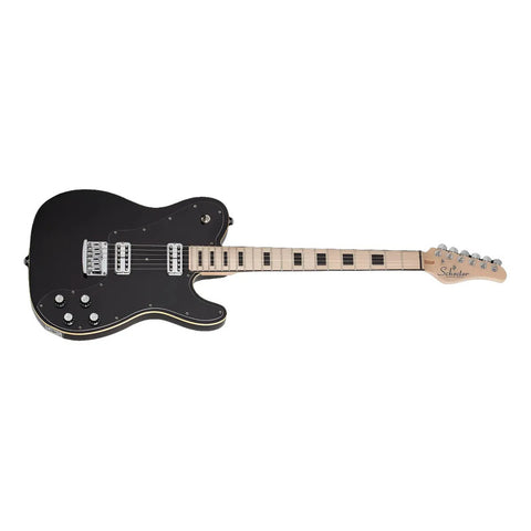 Guitarra Eléctrica Schecter Pt Fastback Gloss Black Diestro Negro Maple
