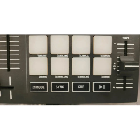 Controlador Compacto De 2 Decks Para Dj Reloop Buddy Negro