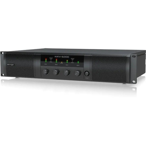 Amplificador De Potencia 4 Canales 6000w, Behringer Nx4-6000 6000 W