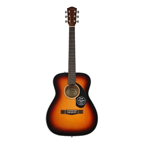 Guitarra Acústica Sunburst Fender Classic Design Cc-60s Sunburst Diestro