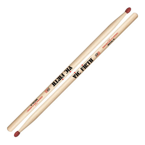 Baquetas Modelo Metal Punta De Nylon Vic Firth Cmn Madera