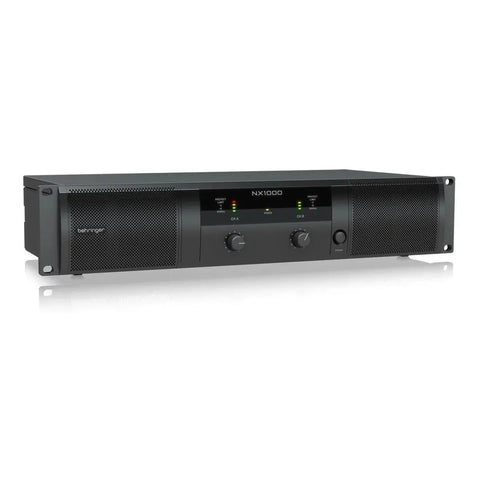 Behringer Nx1000 Potencia Digital Liviana 1000 Watts De Salida Negro