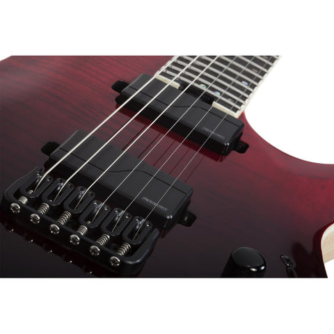 Guitarra Electrica Schecter C-1 Sls Elite Blood Burst Bdb Diestro