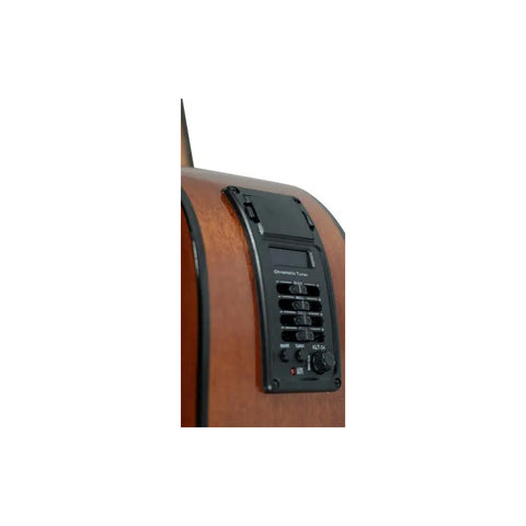 La Sevillana Tx-200ceq Nat Guitarra Electroacústica Texana Natural Diestro Palo De Rosa