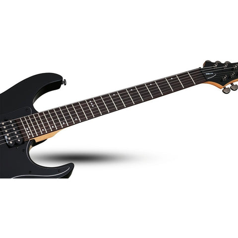 Guitarra Eléctrica Negro Satinado, Sgr By Schecter Banshee-6 Diestro Satin Black Palo De Rosa