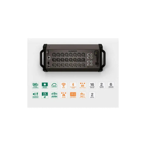 Allen & Heath Cq-20b Mezcladora Digital 20 Canales Con Wifi