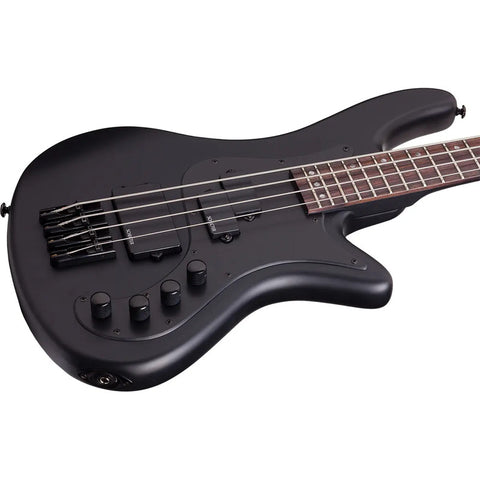 Bajo Eléctrico Activo 4 Cuerdas Schecter Stiletto Stealth-4 Diestro Negro 4