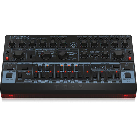 Sintetizador Análogo Usb 4 Polos Behringer Td-3-mo-bk