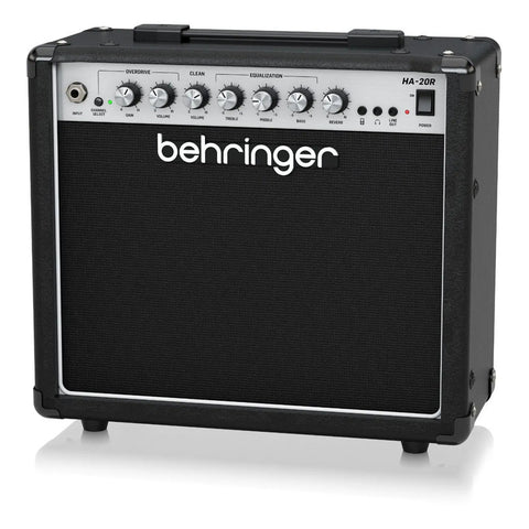 Combo Para Guitarra 20 Watts 2 Canales Behringer Ha-20r Negro