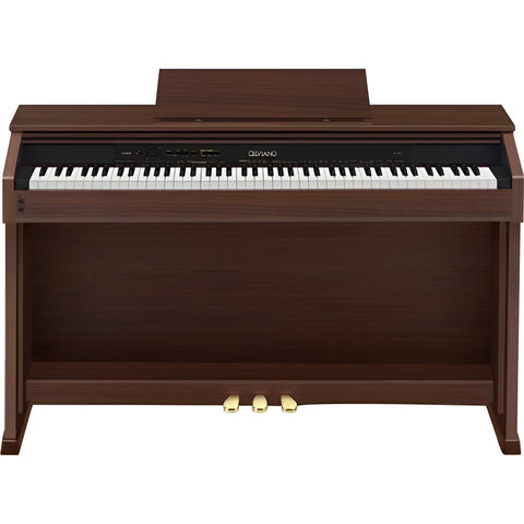 Piano Digital Celviano 88 Teclas, Casio Ap-470bn Marrón