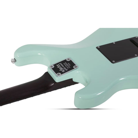 Guitarra Schecter Nick Johnston Trad 10 Anniversary Green Ébano Diestro Verde Claro