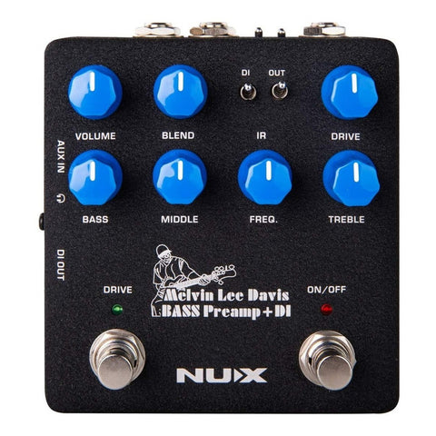 Pedal Nux Para Bajo Nbp-5 Preamp + Di