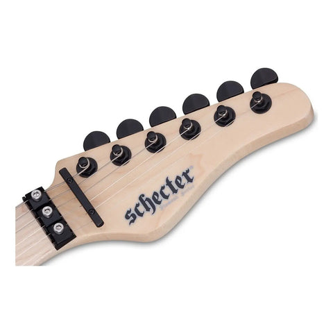 Guitarra Eléctrica Schecter Sun Valley Super Shredder Fr Caoba Seafoam Green Diestro Arce