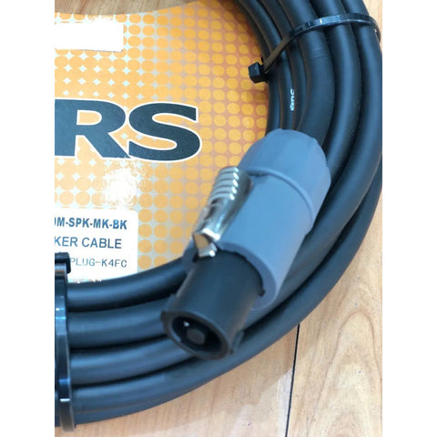 Cable Bafle Gabinete Guitarra 10m Plug 6.3 Speakon K4fc Mrs