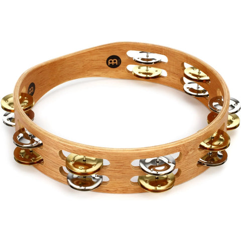Pandero De Madera Crotalos Acero Y Laton Meinl Ta2m-snt Naranja